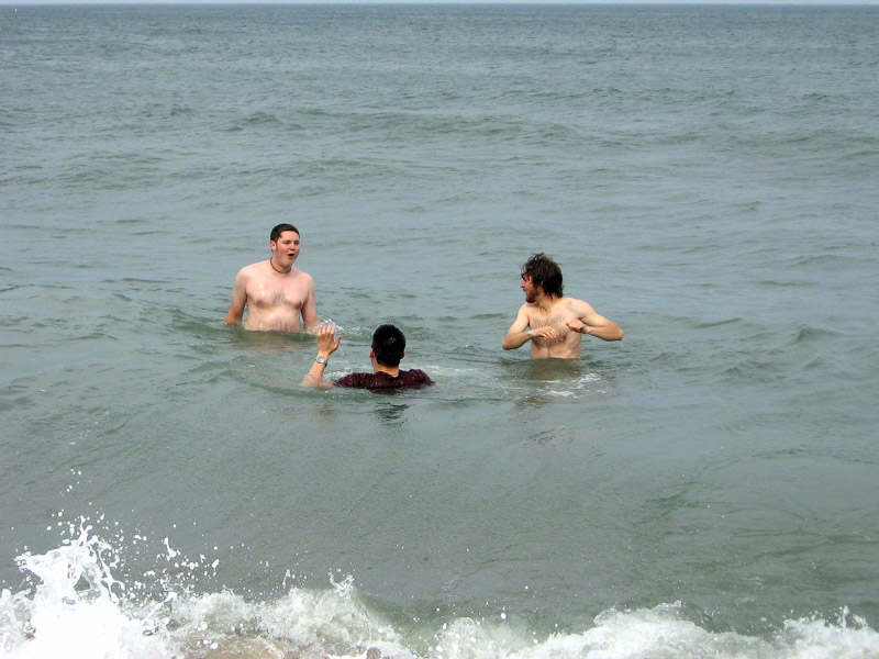 Deacon makes his O Face