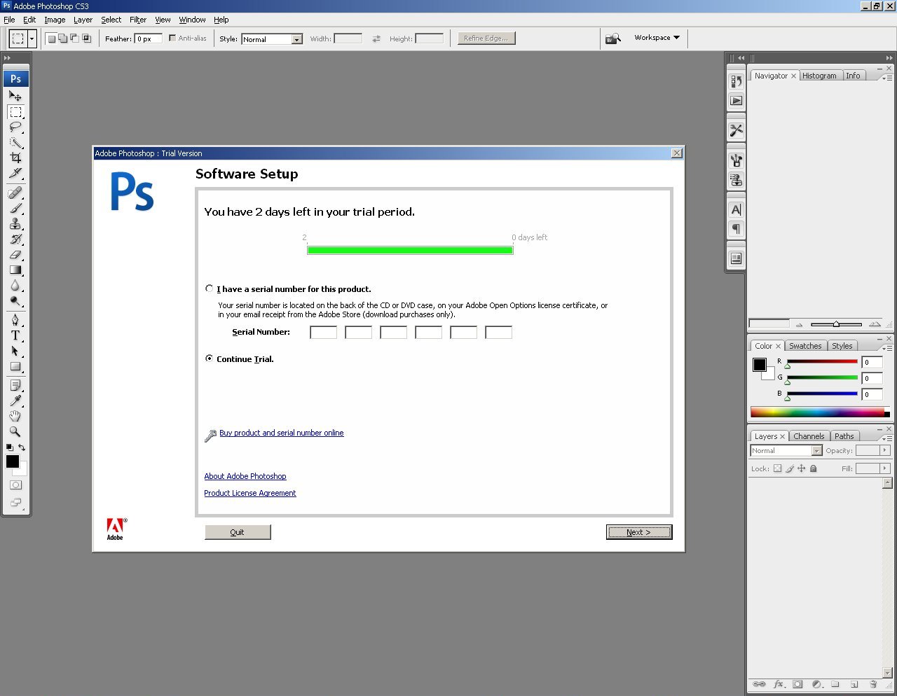 Hmm, I thought it was 30 days? I guess not, just two here.