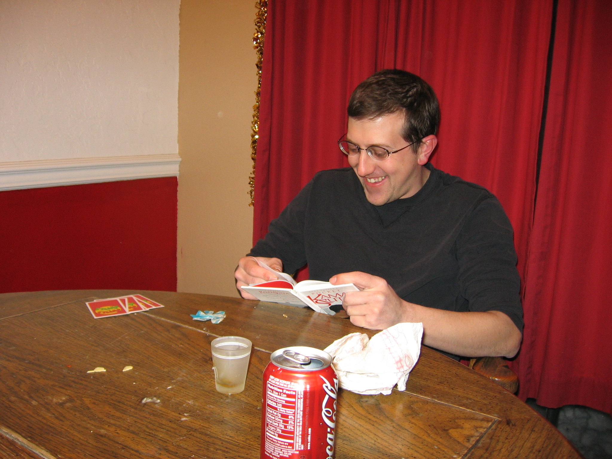 Mark + Kama Sutra = S&M.

Wait a second..
